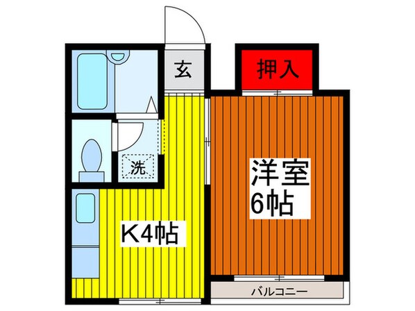 メゾン  ＫＭの物件間取画像